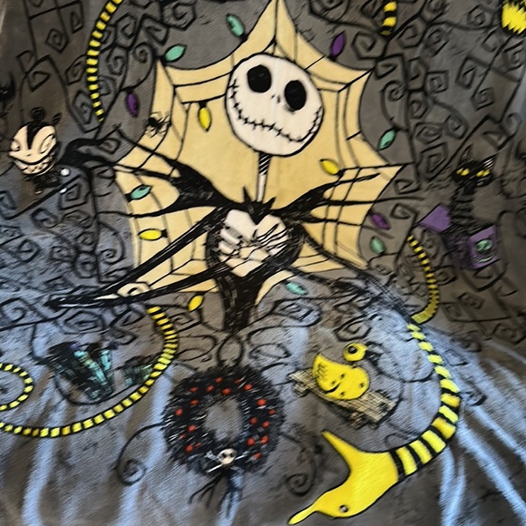 Nightmare Before Christmas Throw Blanket - Picture 3 of 3